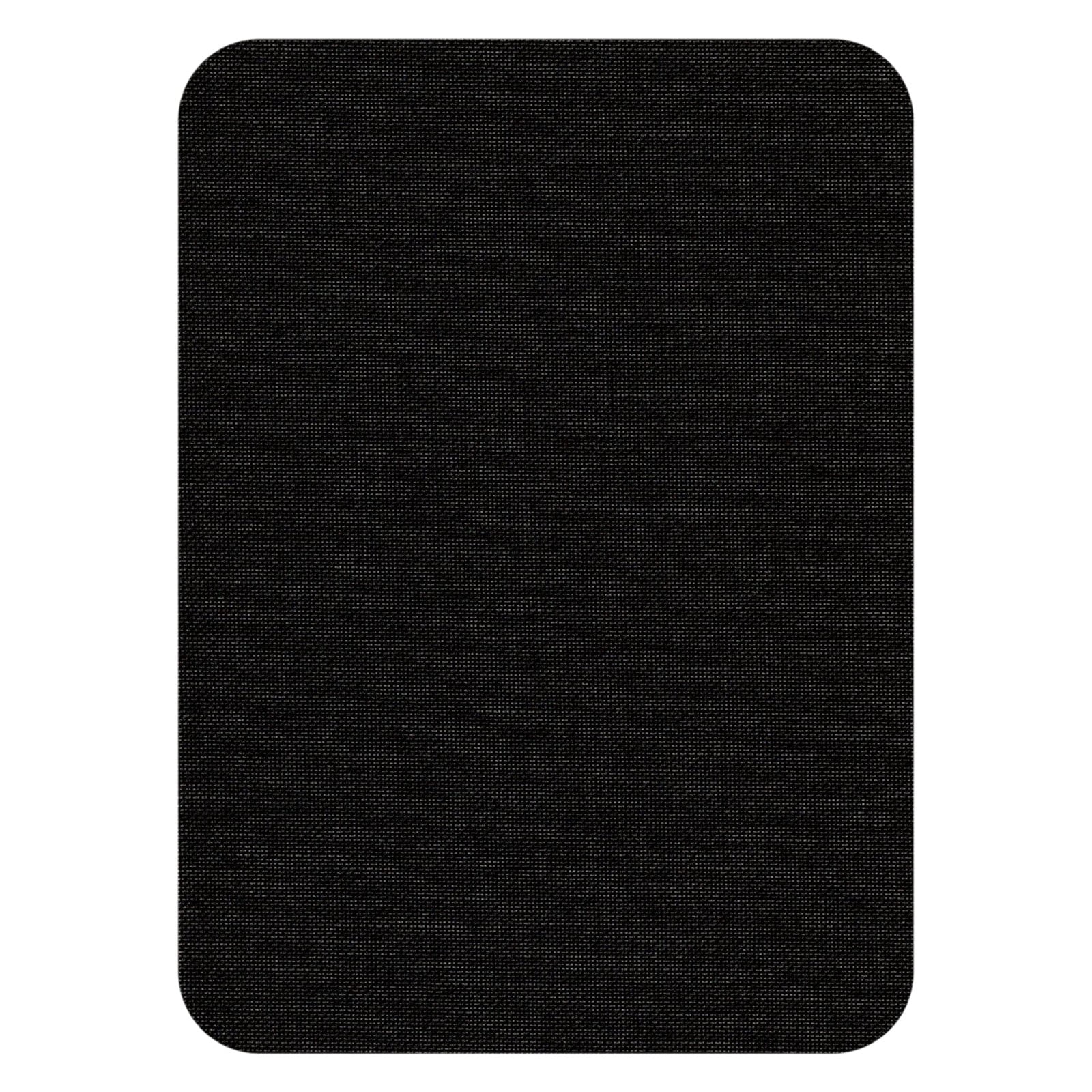 1Pc Self-Adhesive Linen Fabric Patch, 8X11 Inch Repair Patch For Sofas, Couches, Furniture, Bags & Car Seats, No-Sew Iron-On Fabric Repair Tape For Holes & Tears, Multicolor(Black,11x8")