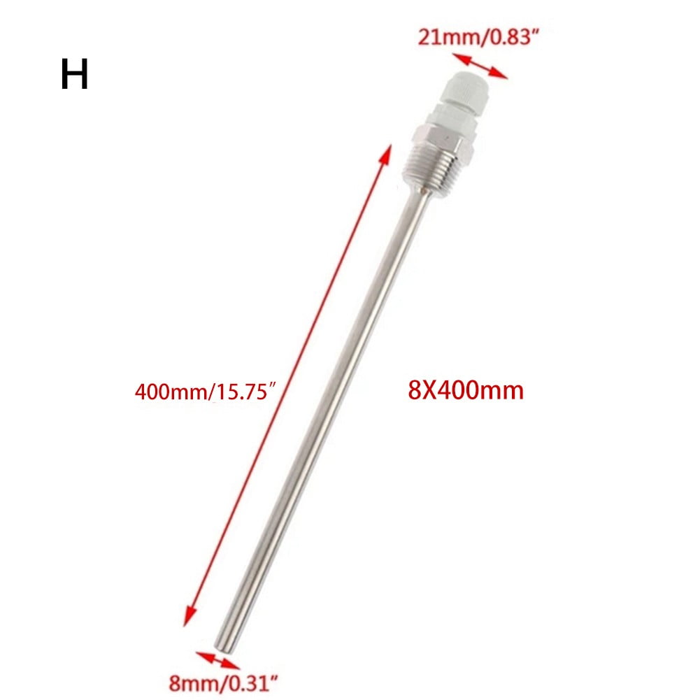 1Pc Sensor Housing 4-Way Stainless Steel Thermowell 1/2