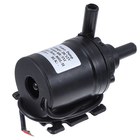Alasum 1Pc Black Submersible Water Pump with Wear Resistant Engineering Plastics