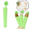 thumbnail image 1 of 1Pc Silicone Ice Pop Mold, Reusable Popsicle Maker with Lid, Homemade Popsicle Stick, Freezer Pop Tube, Ice Lolly Mold, Ice Cream Mold Tray, for Homemade Ice Pops, Yogurt Tubes, Snacks, Green, 1 of 6