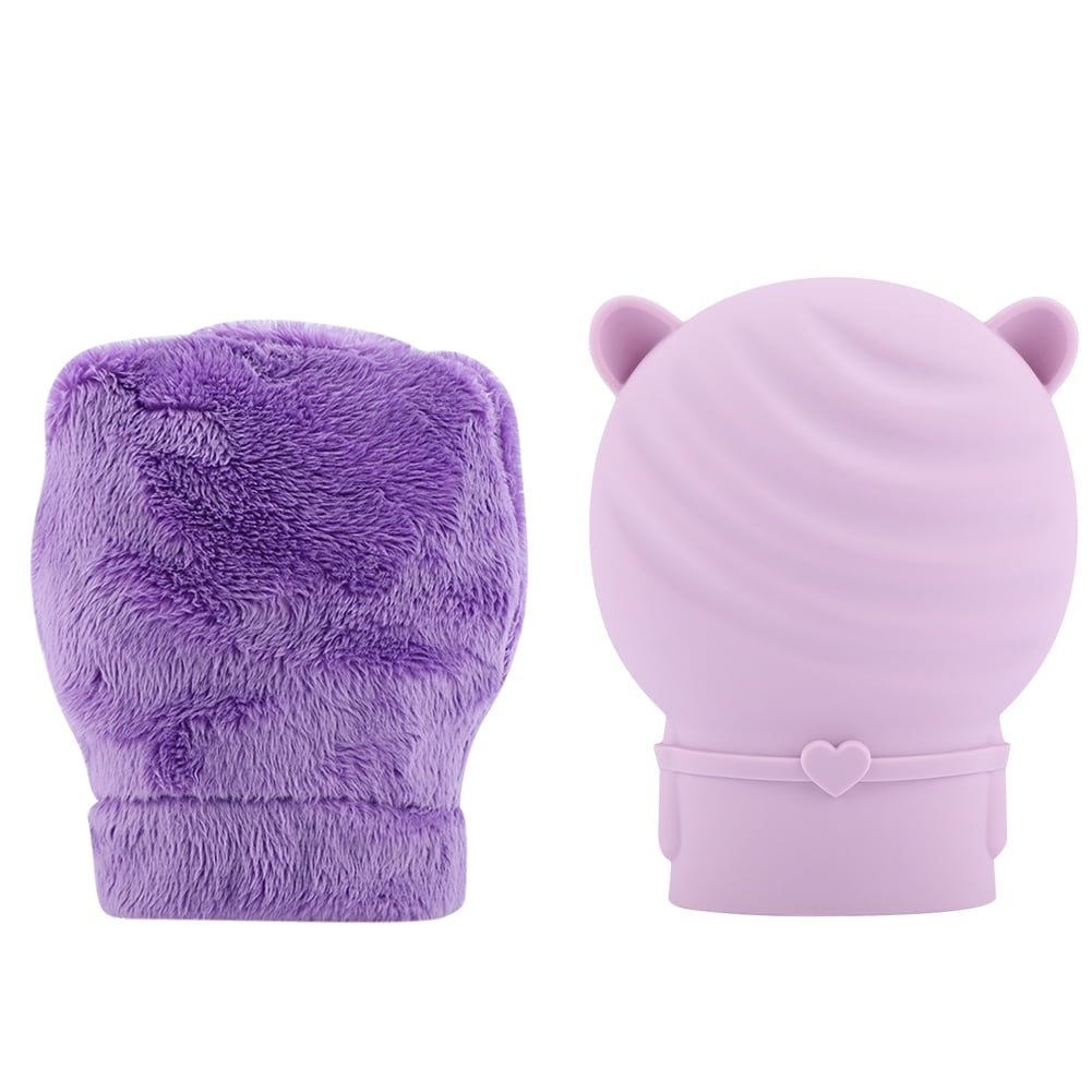 1Pc Silicone Microwave Heating Hot Water Bag Cartoon Hand Wamer with