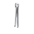 thumbnail image 1 of 1Pc Silver Ice Tongs Stainless Steel Cocktail Tongs - Small,Medium,Large Bar Ice Tongs with Sharp Grip Teeth for Ice Buckets, Sugar, Olives & Garnishes - Party Essentials(Silver,4.92x0.39"), 1 of 9