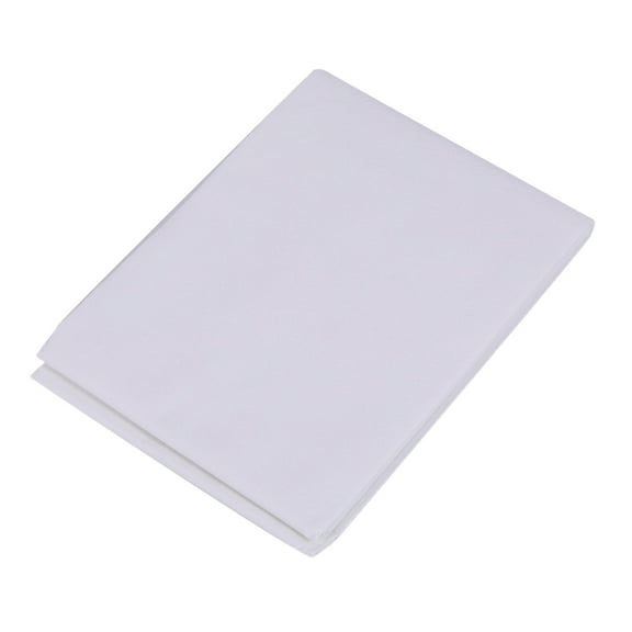 1Pc Simple White Backdrop Cloth Durable Photography Background Fabric for Videos Parties and Photos