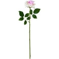 thumbnail image 1 of 1Pc Simulated Rose Flowers,Fade-Resistant Lifelike Single Stem Fake Roses with Natural Petal Texture for Celebration DIY Wedding Bouquets Centerpieces Bridal Shower Valentines Day Party Decoration,F, 1 of 9