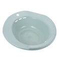 1Pc Sitz Bath Postpartum Care Wash Basin Toilet Seat Sitz Bath Squat