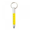 thumbnail image 1 of 1Pc Six-in-one Multi-function Metal Ballpoint Pen Screwdriver Short Scale Pen Capacitive Touch Screen Pen Y1 Keychain, 1 of 1
