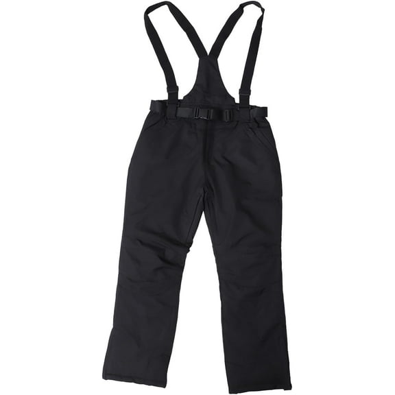 1Pc Ski Pant for Men Windproof Warm Thick Ski Pants Durable Outdoor Ski Supply for All Conditions for Family Friends Black