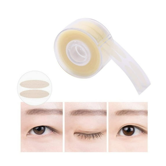 1Pc SkyAuks Eyelid Tape, Eyelid Lifter Strips, Invisible & Self-Adhesive Invisible Double Eyelid Tape, Lace Mesh Double Eyelid Paste, Perfect Beauty Tool, Skin