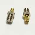 thumbnail image 1 of 1Pc Sma Female To F Female Rf Coax Adapter Connector Straight Type High Quality, 1 of 1