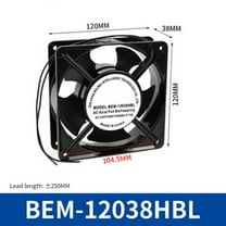 1Pc Small Axial Fan BEM-12038HBL 220V Silent and Powerful Small Exhaust Fan