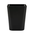thumbnail image 1 of 1Pc Small Premium Durable PlasticTrash Can, Rectangular Commercial Products Multi-Use Trash Can Office Wastebasket for Bedroom/Bathroom/Office, Fits Under Desk/Sink/Cabinet(Black,7.5x5.9x9.1"), 1 of 4