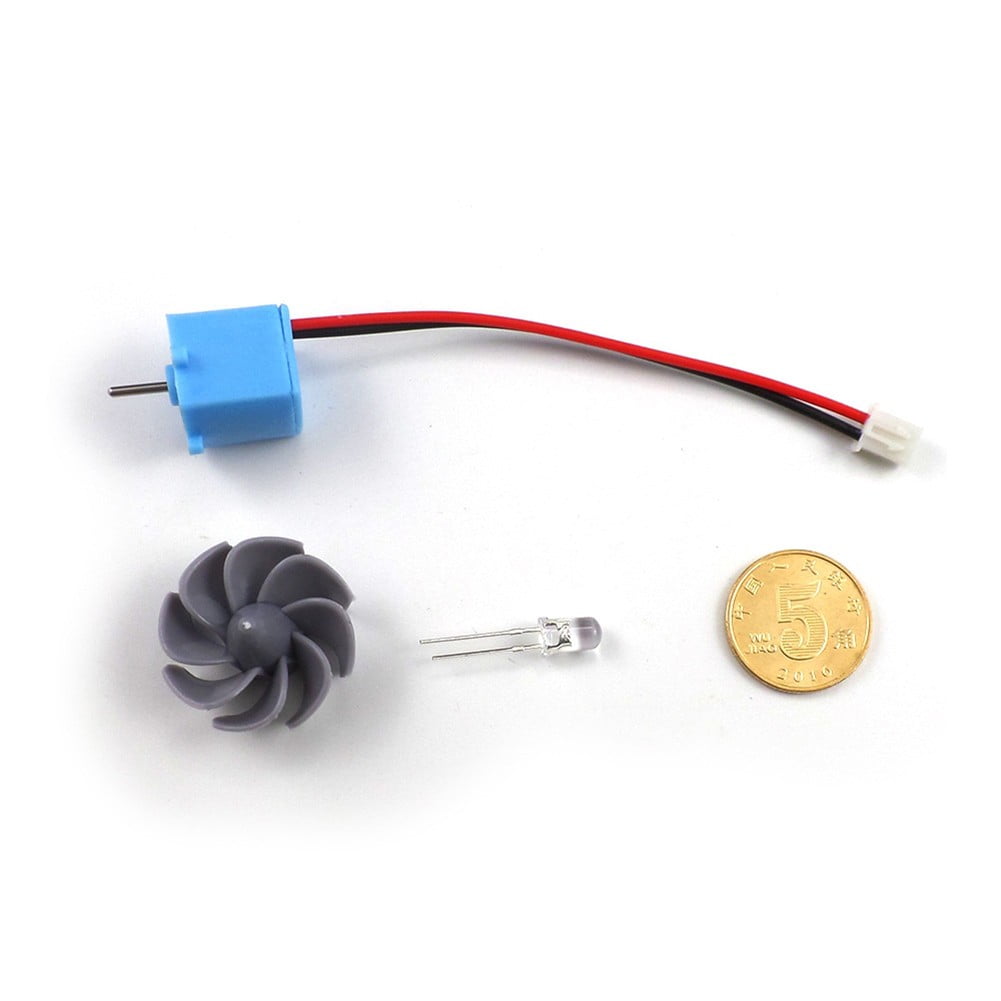 1Pc Small Small Wind Generator Water Wheel Turbine Generator Motor