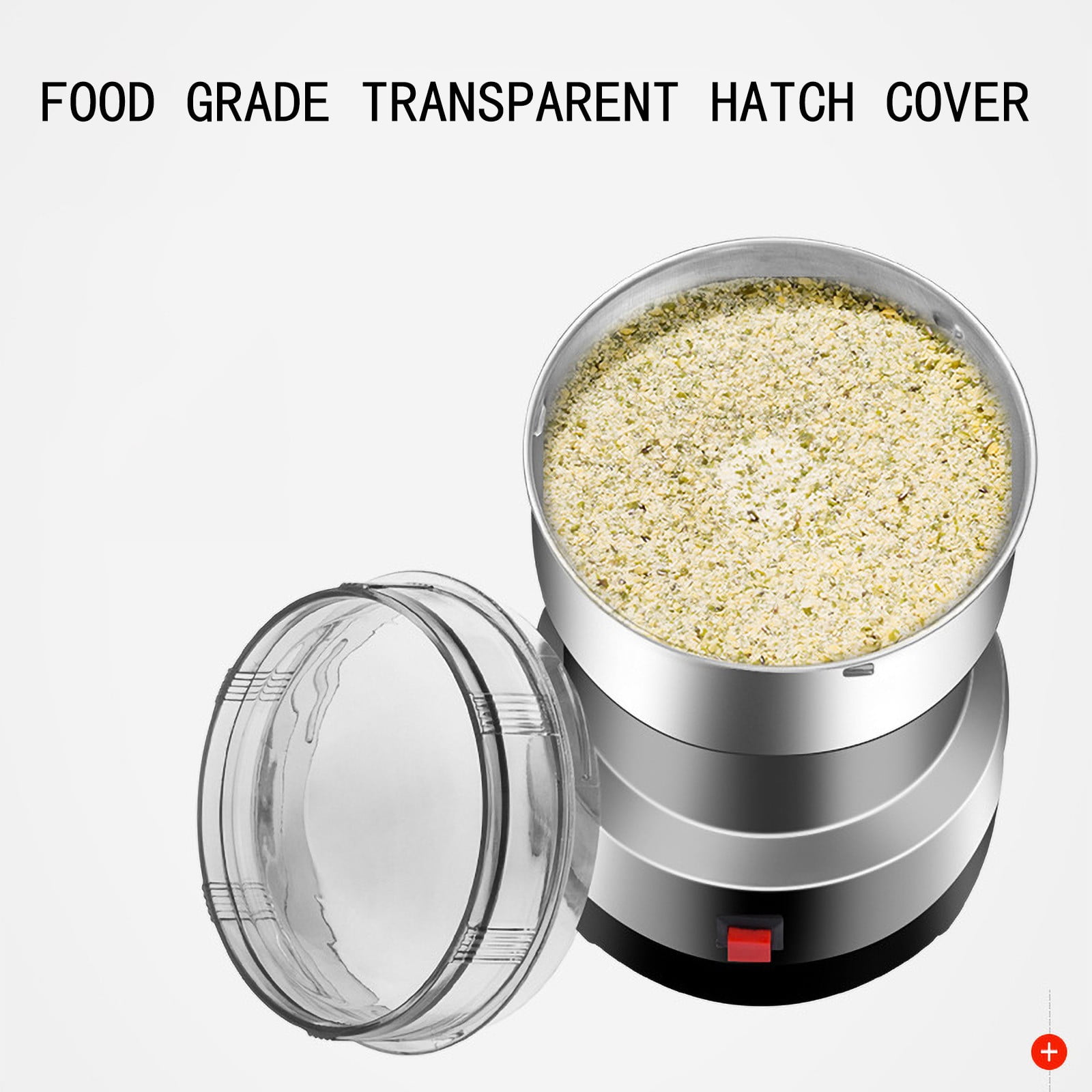 1Pc Small Ultrafine Stainless Steel Grinder Grains Beans Mill Clearance! 200W Electric Multifunction Food Grinder Milling Machine Grinder