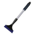thumbnail image 1 of 1Pc Snow Removal Tool for Car SUV or Truck,Long Handle Windshield Scrapers with Foam Handles,Car Mounted Snow Shovel Plastic Cleaning Scraper,Scratch Free,Ice Scraper for Car Windshield,Blue,15", 1 of 7