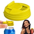 thumbnail image 1 of 1Pc Soda Can Covers,2026 Upgraded Soda Cans Lids, Reusable Plastic Can Covers for Sodas Cola Can Lid Covers Round Protector, Cans Cover for Standard Size 2.3In Sod, Beer,Energy Drink,Soda Can Lids, 1 of 8