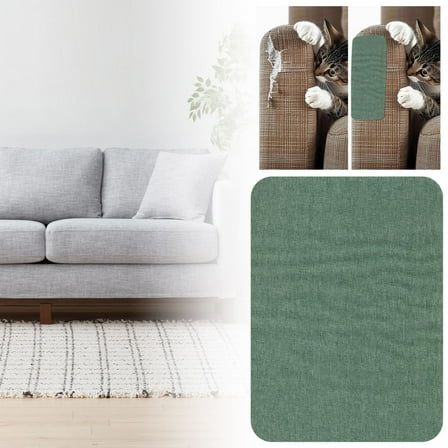 1Pc Sofa Fabric Repair Patches,Linen Repair Tape,Self Adhesive Fabric Patches,Fabric Repair Tape,Self Adhesive Linen Repair Patch For Sofas,Furniture,Bags and Car Seats,Strong Adhesive,T,8x11"