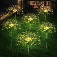 thumbnail image 1 of 1Pc Solar Garden Lights, 90/120/150/200 Led Outdoor Pathway Lights, Waterproof Landscape Lighting For Yard Patio Walkway Decoration - 1Pc Solar Garden Lights, 90/120/150/200 Led, 1 of 5