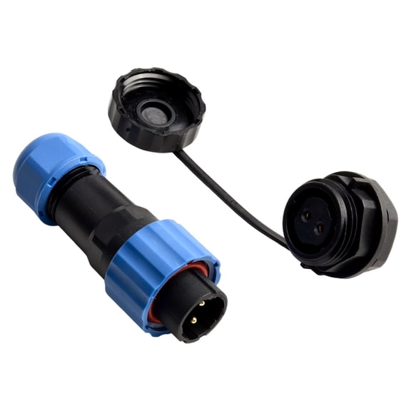1Pc Sp16 Panel Ip68 Waterproof Plug and Socket Circular Connector 2,3,4,5,7,9Pin 2Pin