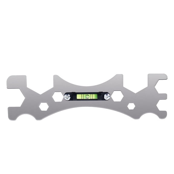 1Pc Special Wrench Tools with Level Ruler Shower Faucet Installation Measuring Tool Wrench