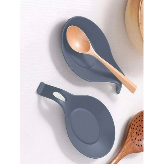 1Pc Spoon Rest, Kitchen Utensil Rest, Heat Resistant Spoon Rest, Dishwasher Safe