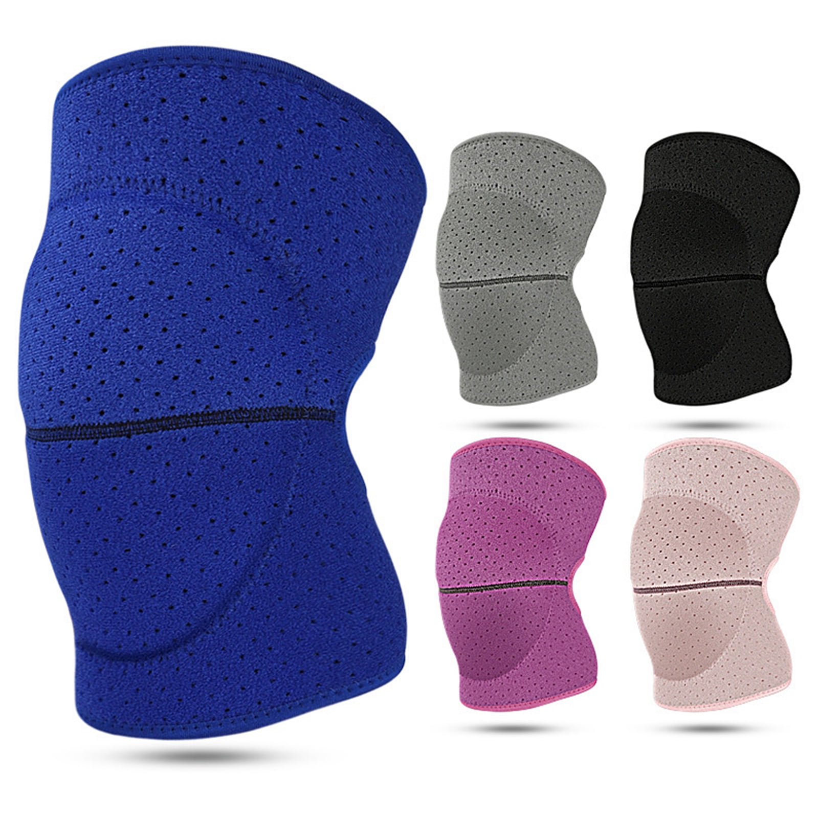 1Pc Sports Knee Guards for Women Men Breathable Adjustable Sponge Knee