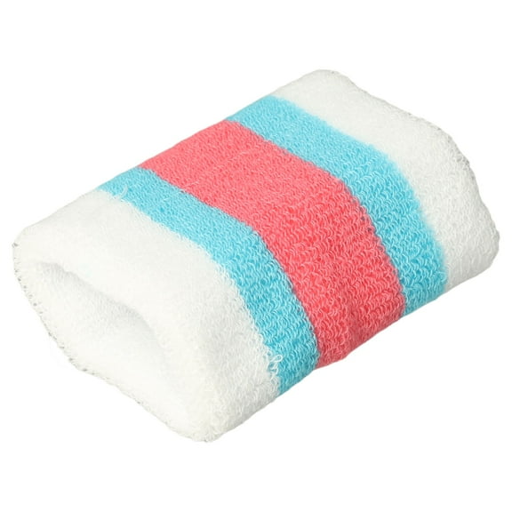 1Pc Sports Wristband Wrist Support Wrist Sweat Bands For Running Gym Tennis Double Terry Elastic Fabric For Running Fitness