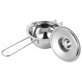 thumbnail image 1 of 1Pc Stainless Steel Chocolate Melt Pot Durable Baking Pot Butter Melt Bowl with Lid, 1 of 6