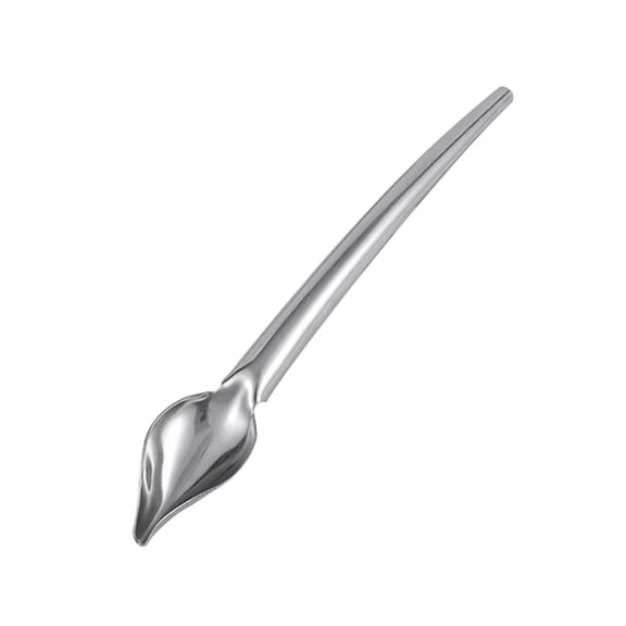 1Pc Stainless Steel Chocolate Spoon Polished Durable Mixing Stirring Kitchen Tool