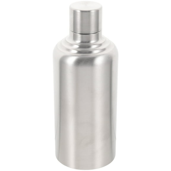 ADDHAT Wine Flask Silver 1Pc 6.7x2.4x2.4in