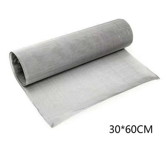 1Pc Stainless Steel Woven Wire 100 Mesh Fine Screen Mesh Steel Woven Mesh for Filter Mesh, Filtration Cloth, 12 x 24 Inch
