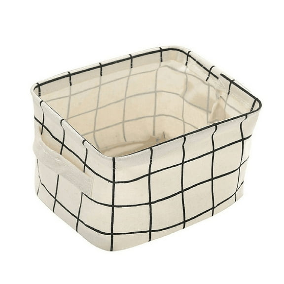 1Pc Storage Basket Foldable Storage Bin Closet Toy Box Container Organizer Fabric Basket