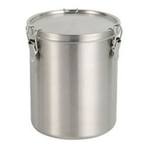 1Pc Storage Bucket 520/1000/1600/2500Ml Stainless Steel Tanks Airtight Coffee Canister Sealed For Kitchen Food Storage Container