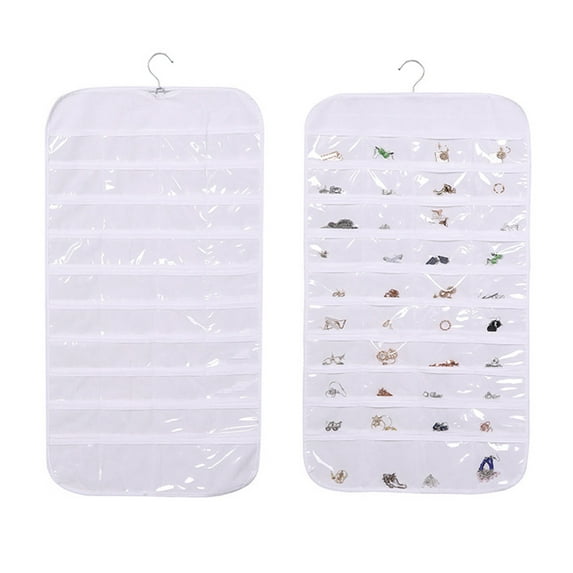 1Pc Storage Hanging Bag Over the Door Organizer Storage for Closet With 80 Pockets Organizer for Bedroom Bathroom Jewelry Storage Home Textile Storage