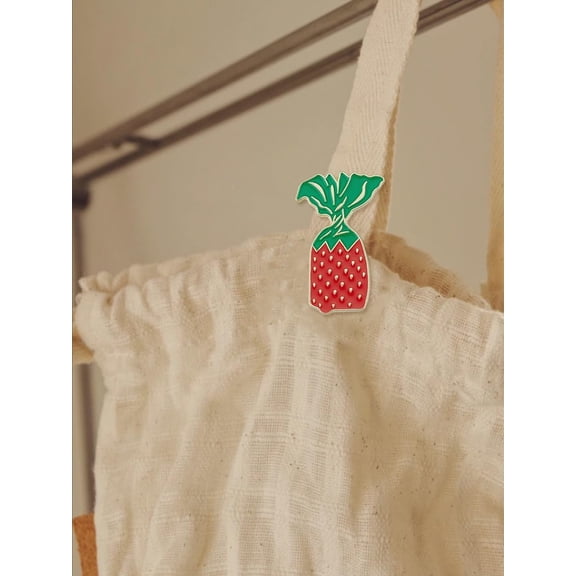 1Pc Strawberry Candy Enamel Pins Alloy Lapel Pin
