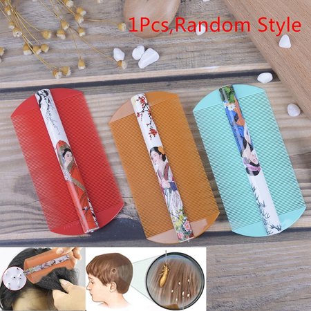 1Pc Styling Tools Lice Comb Encryption Grate Both Sides Dandruff Hair Care Brush