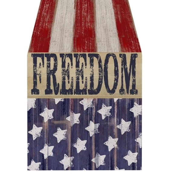 1Pc Table Runner 250Th Anniversary Table Runner For Dining Table,Cloth (G)