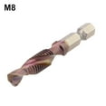 1Pc Tap Drill Bit M3 M5 M6 M8 M10 1/4 Hexagon Shank Drilling And
