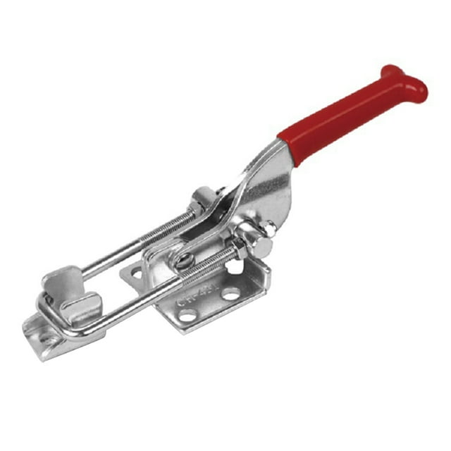 1Pc Toggle Clamp, GH-431-SS Stainless Steel Adjustable Locking Clasp Toggle Clamp Woodworking Tool