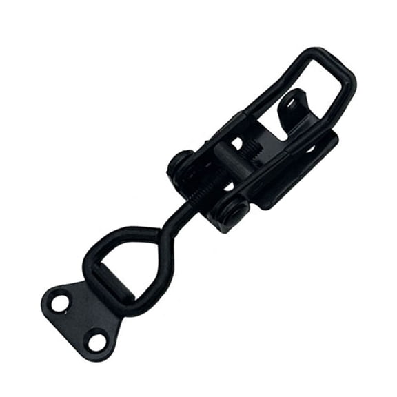 1Pc Toggle Latches Clamp Quickly Release Pull Latches Replacement Metal Steel Pull Hasp Latches Smoker Latches Clamps
