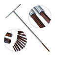 thumbnail image 1 of 1Pc Torx Hexagon Screwdriver Wrench T-Shaped Driver Wrench Key Inner Hex Spanner H3-T40 For Repairing Manual Tool T20 Smile Home, 1 of 9