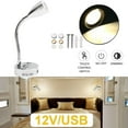 thumbnail image 1 of 1Pc Touch Switch USB 12V LED Spot Reading Light Camper Caravan Boat Interior Lamp, 1 of 14