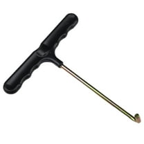1Pc Trampoline Spring Puller Tool，Trampoline Hook Puller Universal Pulling Hook Multi-Use Spring Hook Trampoline Hook Portable Trampoline Puller Multi-Use Spring Puller Hook(Black,4.5x0.6")