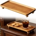 thumbnail image 1 of 1Pc Tray Serving Tray For Kitchen,Wood (E), 1 of 6
