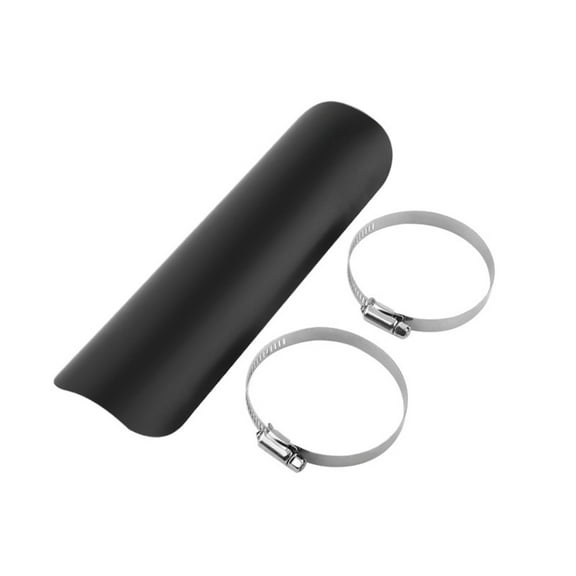 1Pc Universal Motorcycle Exhaust Pipe Heat Shield Cover Muffler Protector Guard For 50-70mm exhaust pipe diameter
