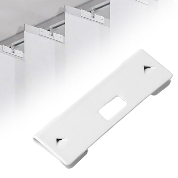 1Pc Vertical Blind Repair Tab,Metal Vertical Blind Repair Vane Savers,Clips for Window Blinds Replacement Slats,Vertical Blinds Repair Kit,Window Hanging Vertical Blinds Replacement Slats Parts