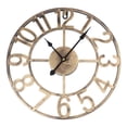 thumbnail image 1 of 1Pc Vintage Metal Outdoor Wall Clock Stylish Decoration For Outdoor Space Garden Home Wall Crafts Decorations, 1 of 8