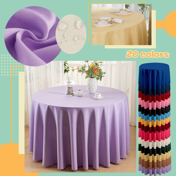 1Pc Wallpaper Pet Tablecloth for Picnic Party Family Plain Crochet Tablecloth Table Cloth