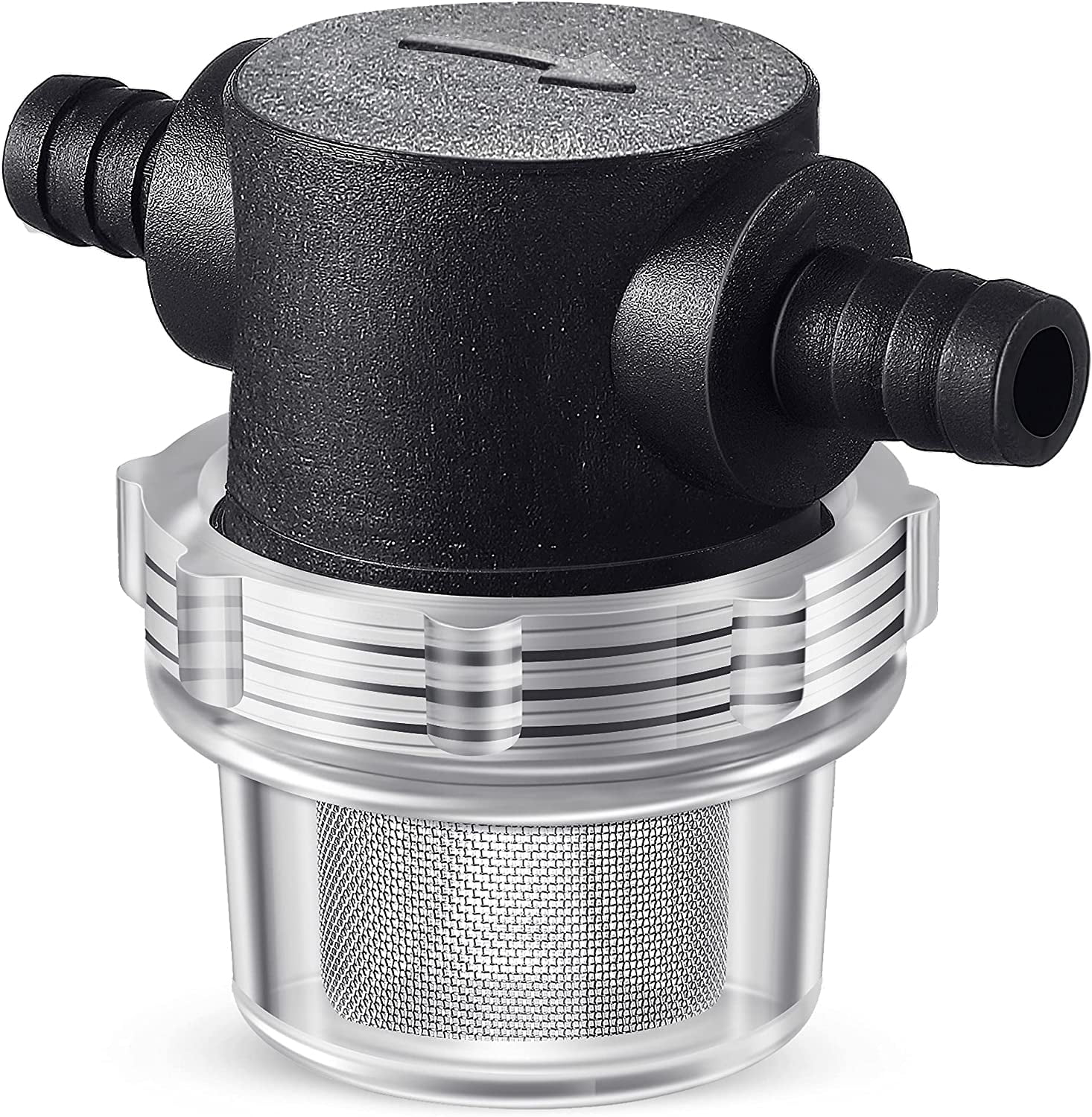 1Pc Water Pump Strainer Filter, Compatible with 3/8 Inches Hose Barb in