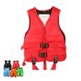 thumbnail image 1 of 1Pc Water Sports Life Vest High Buoyancy Safety Flotation Adjustable Safety Vest for Surfing Fishing Rafting Activities, Red XS, 1 of 1