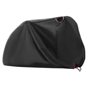 1Pc Waterproof Bike Scooter Rain Dust Protector Snow Sun Cover - Size Xl Black